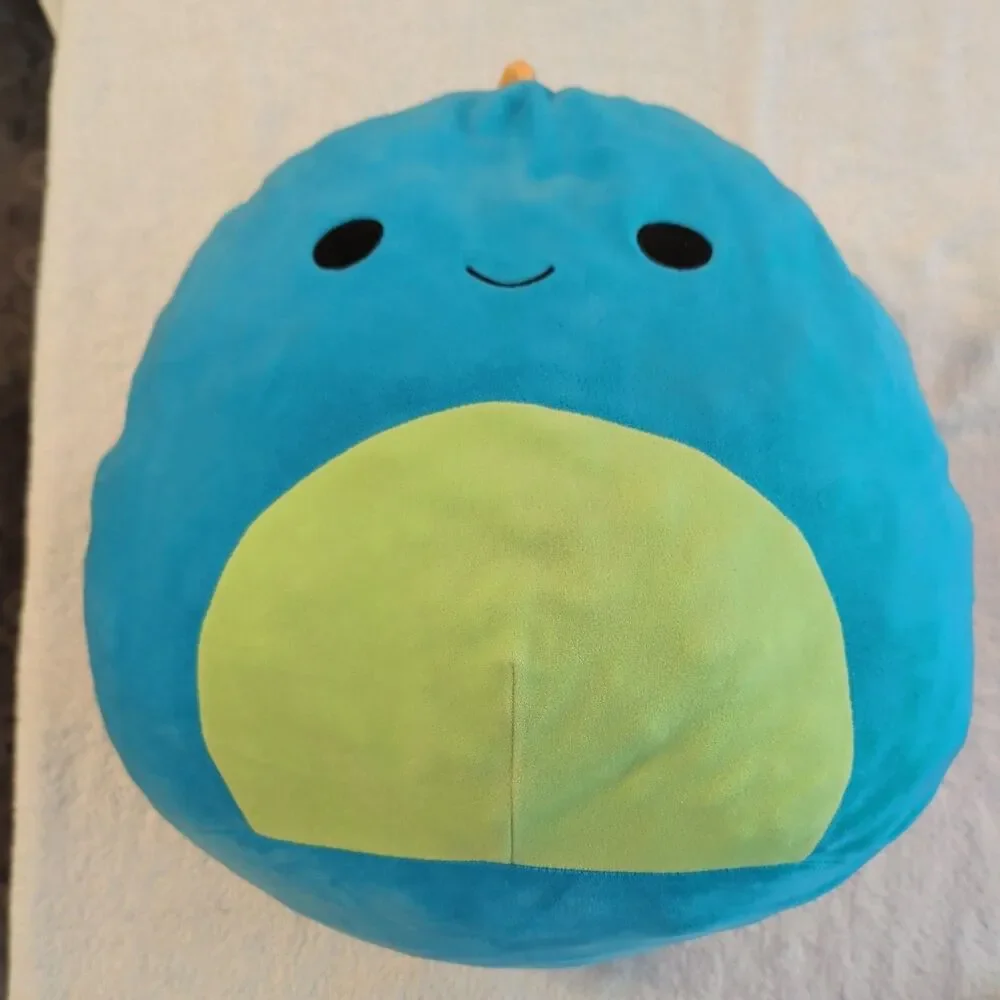 Squishmallow 16” Darex Big BLUE Dino LARGE Kelly Toys Plush